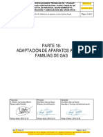 Parte 18 - Adaptación de Aparatos a Otras Familias de Gas