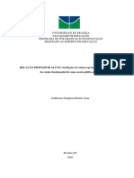 Universidade de Brasília Faculdade de Educação Programa de Pós-Graduação em Educação Mestrado Acadêmico em Educação