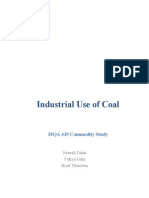 Industrial Use of Coal: ISQA 439 Commodity Study