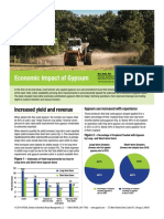 Economic Impact of Gypsum: Increased Yield and Revenue