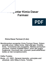 Pengantar Kimia Dasar Farmasi