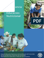 La Importancia de La Educación Nutricional - FAO - Light