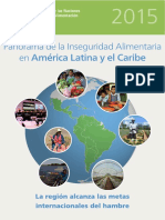 Panorama de La Inseguridad Alimentaria en America Latina