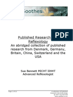 Reflexology Published Research