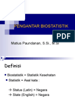 Pengantar Biostatistik