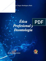 Etica Profesional y Deontologia