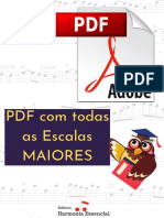 Ebook Escalas Maiores - Harmonia Essencial - Prof. Silvio Ribeiro
