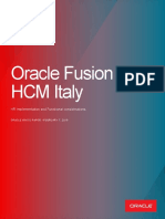 Oracle Fusion HCM Italy