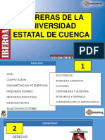 Carreras de La Universidad Estatal de Cuenca