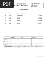 Post Weld Heat Treatment Procedure: Doc No: STS/QAC/SOP/12