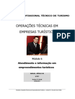 Módulo 6 Atendimento e Informação em Empreendimentos Turísticos