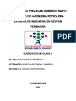 Resolución de ejercicios de Investigación Operativa 1 mediante método simplex