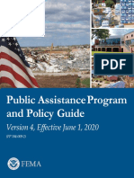 Fema Public Assistance Program and Policy Guide v4 6-1-2020