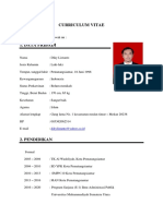 CV Diky Listanto PDF