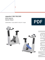 Ergoselect 100 / 150 / 200: Bicycle Ergometer Operator's Manual