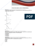 Estudo Dos Gases e Leis Da Termodinmica