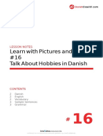 Learn With Pictures and Video S1 #16 Talk About Hobbies in Danish