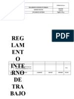 GH001 Reglamento interno de Trabajo - act 00-0000