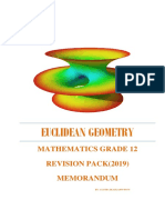 2019 Grade 12 Euclidean Geometry Memo