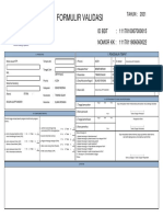 Form - Validasi PKH 2021