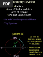 Grade 11 Sine and Cosine Rules Guide | PDF | Triangle | Trigonometry
