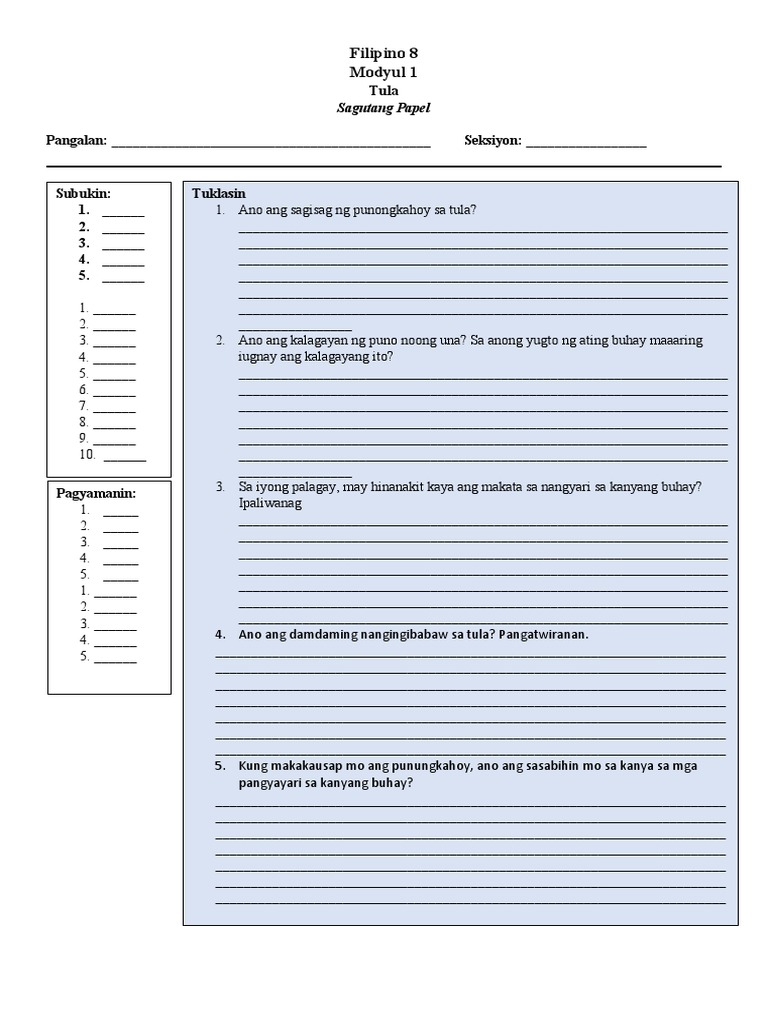 Second Quarter Module 1 | PDF