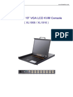 8 / 16 Port 19 " VGA LCD KVM Console: XL1908 / XL1916