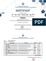 DR Siti Sertifikat Peserta E-Learning