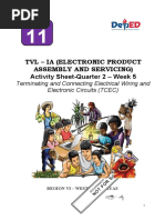 TVL - Ia (Electronic Product Assembly and Servicing) Activity Sheet-Quarter 2 - Week 5