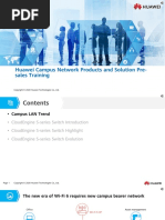 02 Huawei Campus Network Products and Solution Pre-Sales Training