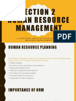 2.1 Functions and Evolution of HRM