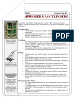 Compressed Gas Cylinder Safety Tips