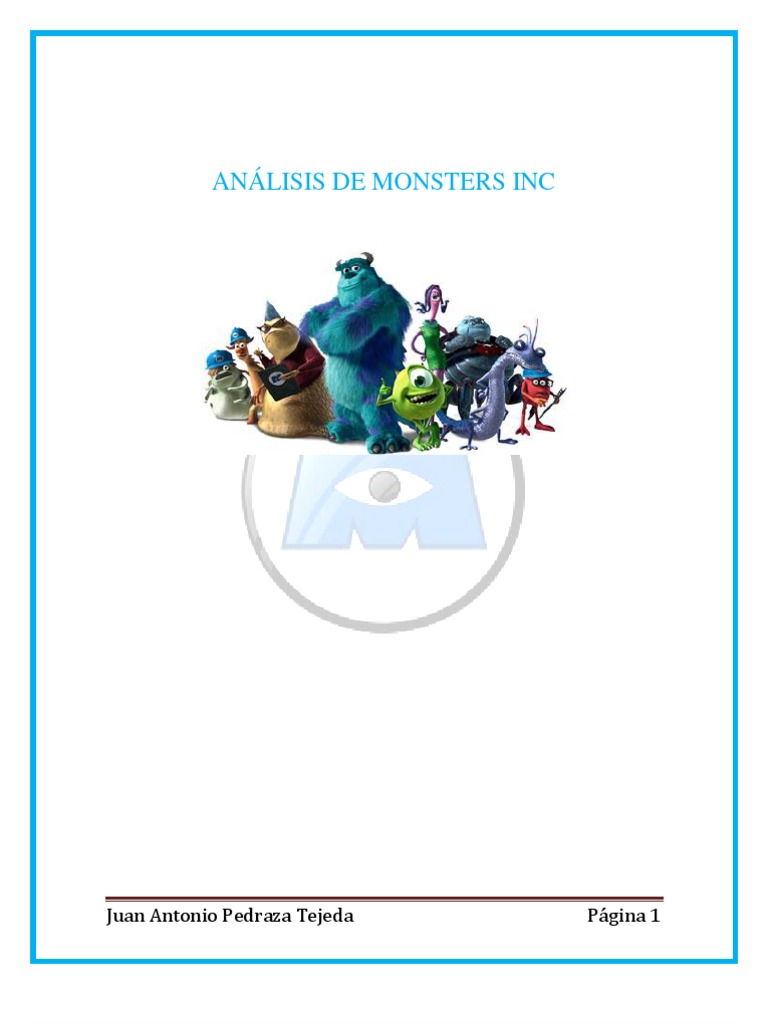 Análisis de Monsters INC  Economías  Business