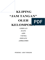 KLIPING Jam Tangan Kelompok 1