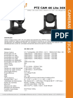 PTZ CAM 4K Lite 30X 1080p Sensor 1/1.7