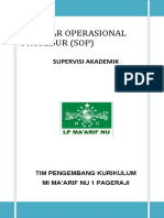 SOP Supervisi Akademik