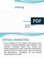 Critical Marketing: Presented by