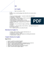 Computer Graphics Applications of Computer Graphics: Input Devices