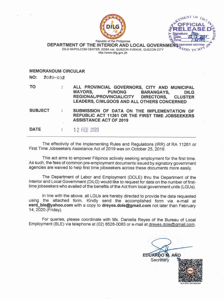 dilg-memocircular-1st-time-jobseeker-pdf