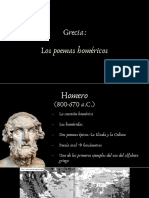 HCyC 1.1 Grecia. Los Poemas Homéricos