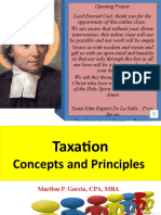m1 Taxation Concepts Principles