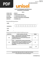 Test 1 Manufacturing Process KJD2283 32034