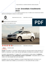 Google Driverless Car_ Brevettato Un Sistema Collante Salva Pedoni