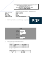 UTS Praktikum Pemrograman Berbasis Web I