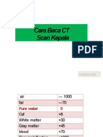 Cara Baca Head CT Scan