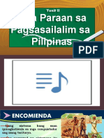 Q2 AP-WEEK 3 - Mga Paraan Sa Pagsasailalim Sa Pilipinas