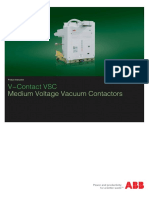 Product Instruction Guide for V-Contact VSC Medium Voltage Vacuum Contactors