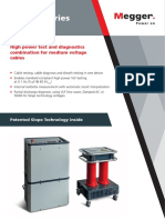 Equipo Diagnostico de Cables VLF Megger TDM 45