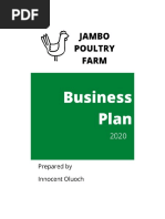 Poultry Farming Project Proposal | PDF | Poultry Farming | Poultry