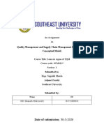 Date of Submission: 30-3-2020: Quality Management and Supply Chain Management Integration-A Conceptual Model